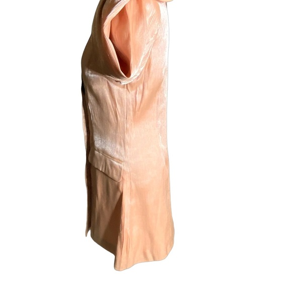 Unique21 🌸Tailored🌸 Shimmer Mini Blazer Dress - SZ 6 - Picture 8 of 16